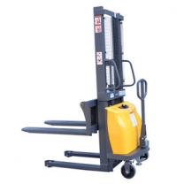 High quality semi-electric walking pallet stacker  for sale