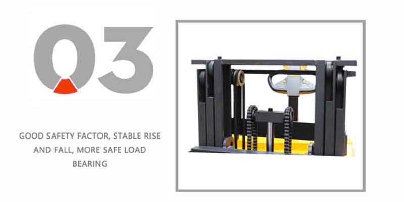 electric stacker truck 5