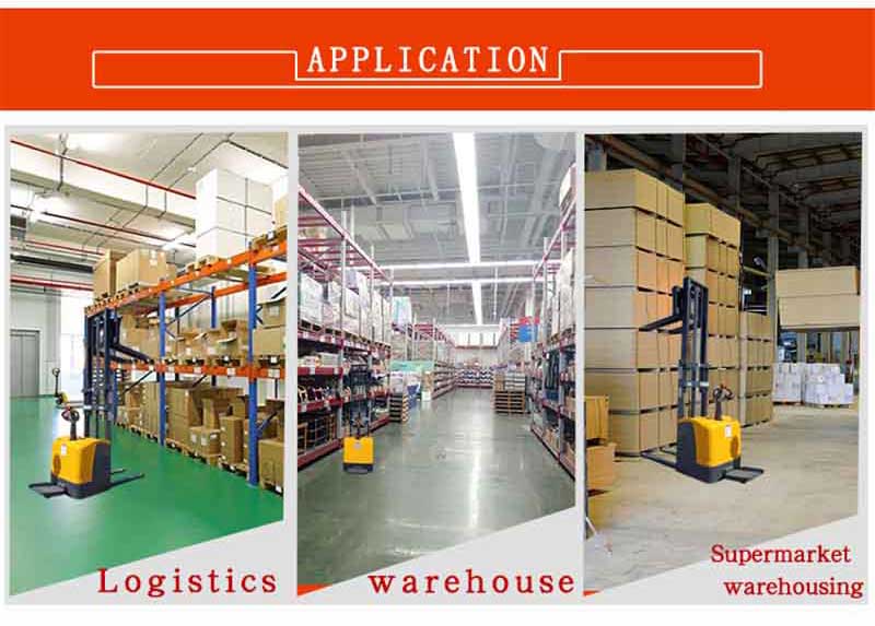 electric stacker truck 9