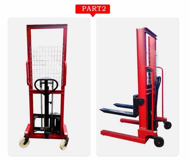 manual stacker pallet truck
