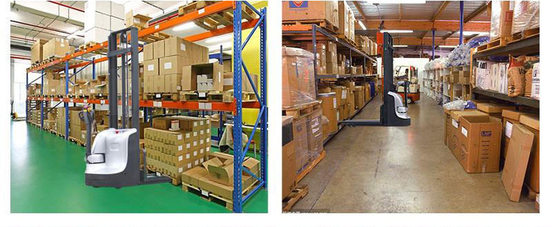 electric stacker truck 4