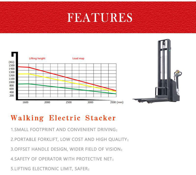 electric stacker truck 5
