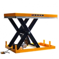 Fixed electric hydraulic scissor design stationary scissor lift?workbench