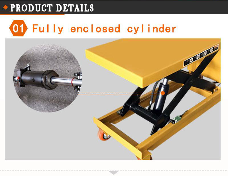 electric table lift mechanism 7