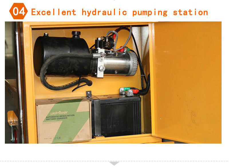 scissor lift work table 2