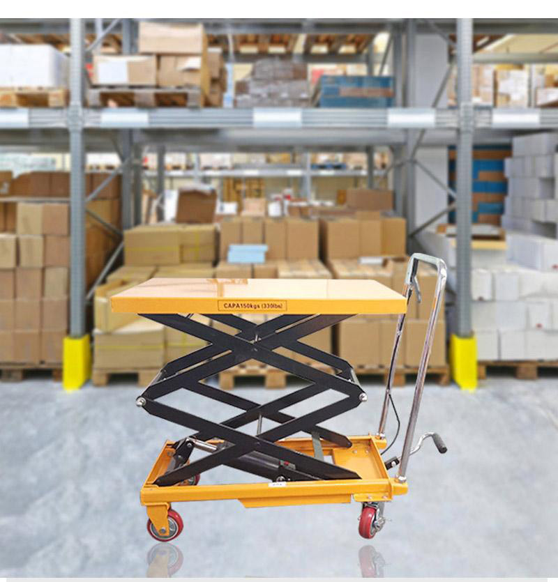 adjustable height cart scissor lift 6