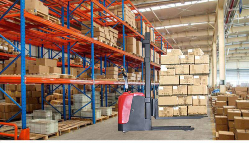 electric hydraulic stacker 3