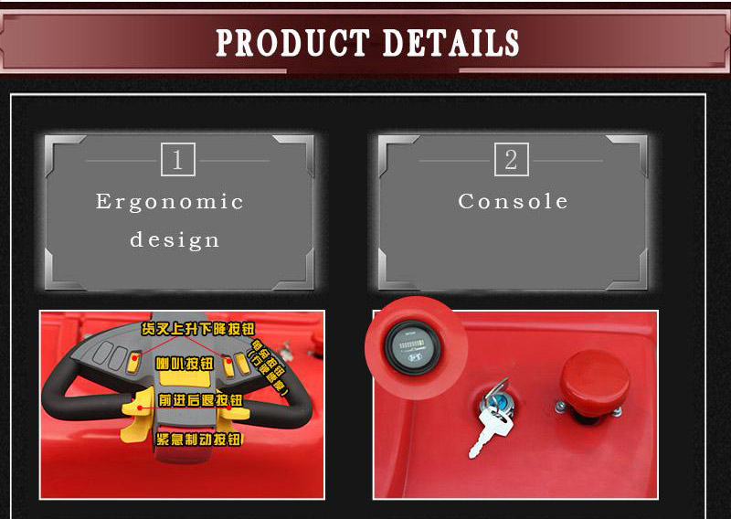 electric hydraulic stacker 4