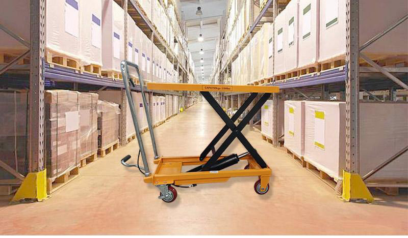 hydraulic pallet lift table 6