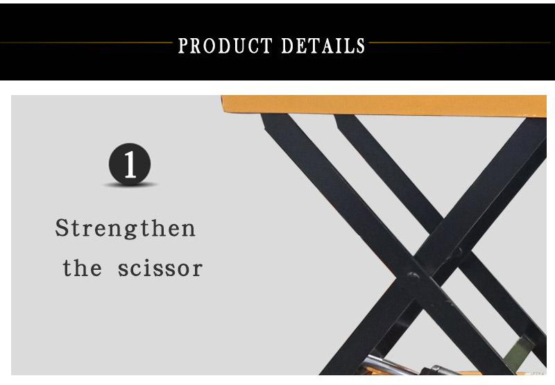 hydraulic pallet lift table 7