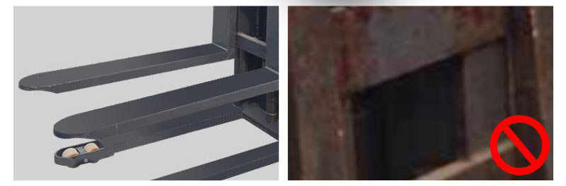 electric stacker forklift