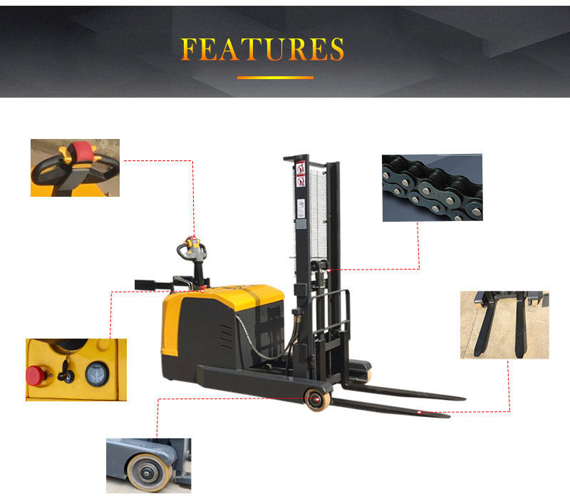 full electric stacker 2