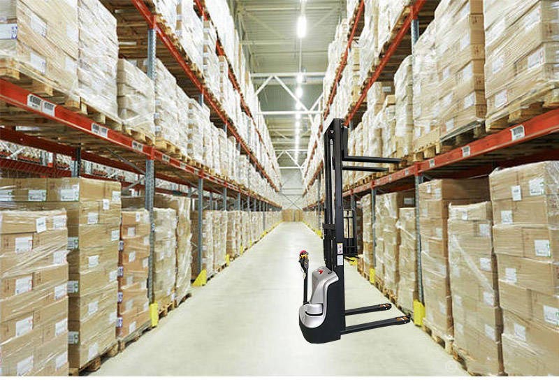 powered pallet stacker 4