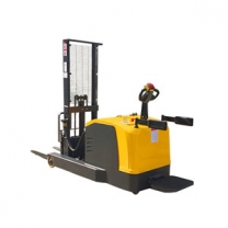 2 ton forward heavy electric lift stacker height station driving type lifting 3M