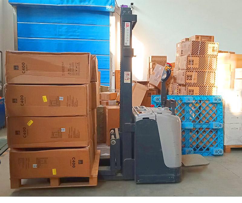 battery powered stacker 6