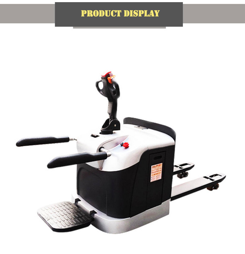 center rider pallet jack