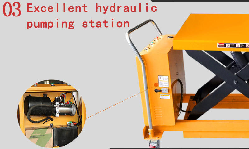 small hydraulic lift table 2