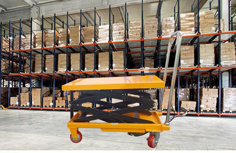 double scissor lift table 9