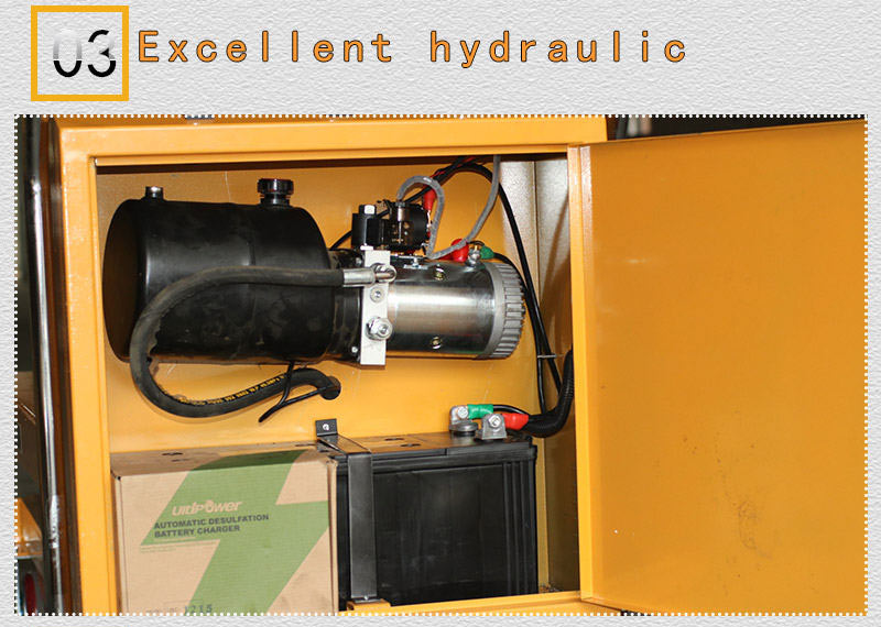 scissor lift work table 2