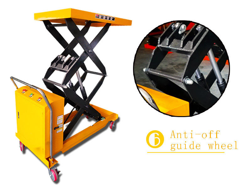hydraulic scissor lift cart 7