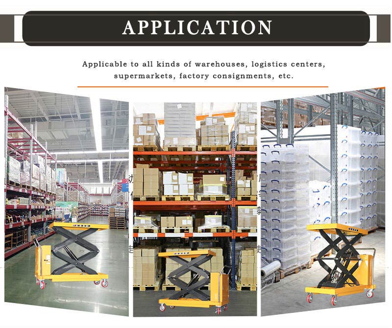 hydraulic scissor lift cart 8