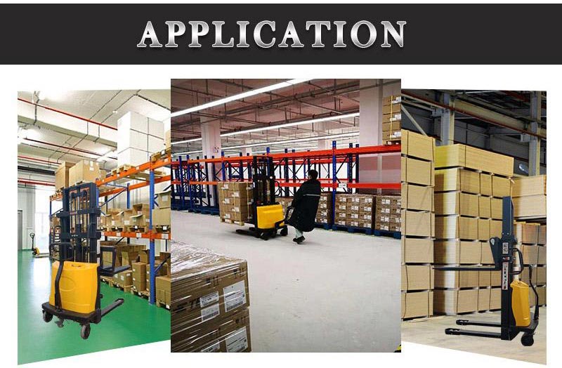 semi electric stacker price in india