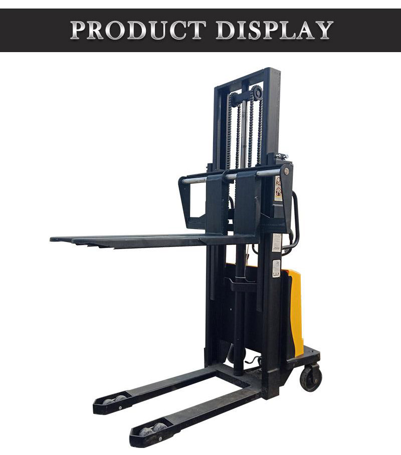 semi electric stacker price in india 3