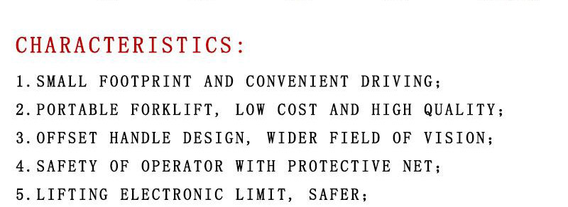 battery operated pallet stacker 3