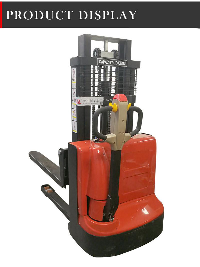 battery operated pallet stacker 4