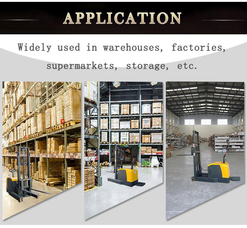 battery operated pallet stacker