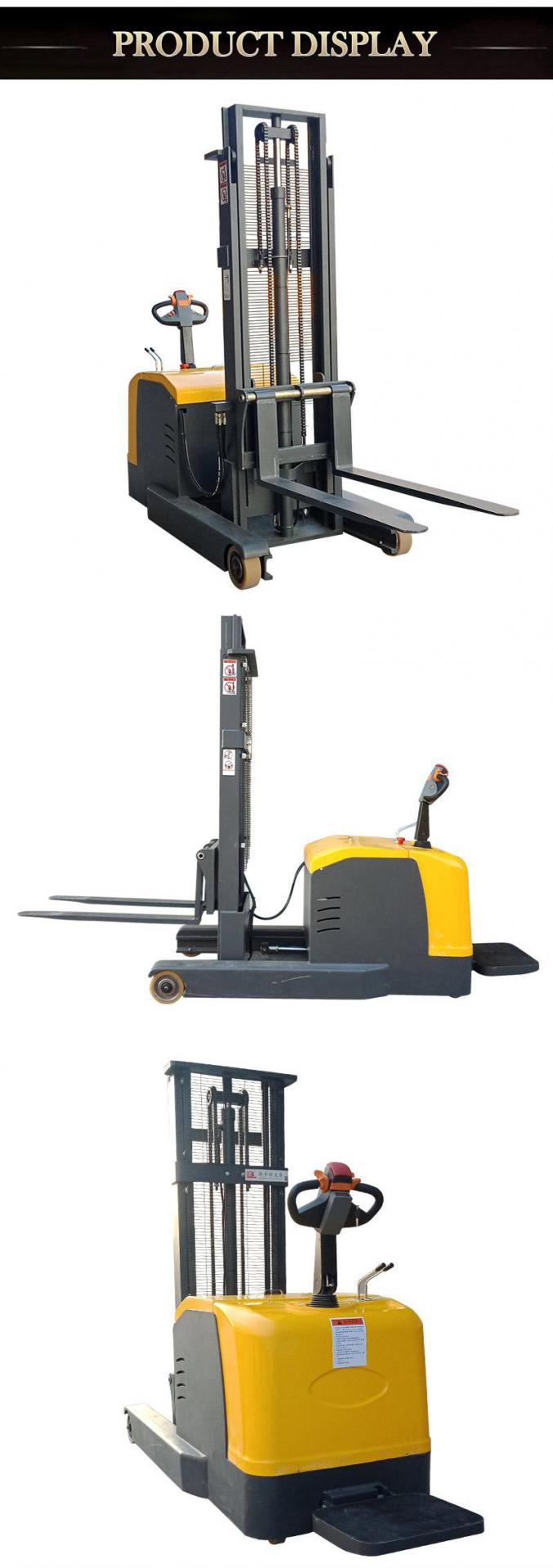 battery operated pallet stacker 2