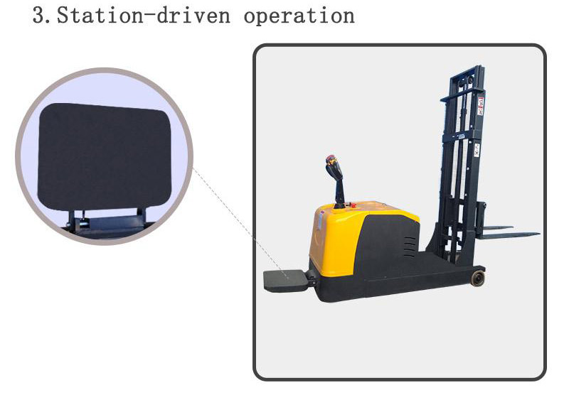 warehouse stacker forklift