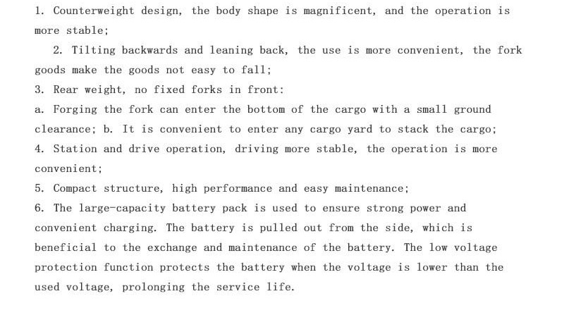 warehouse stacker forklift 5