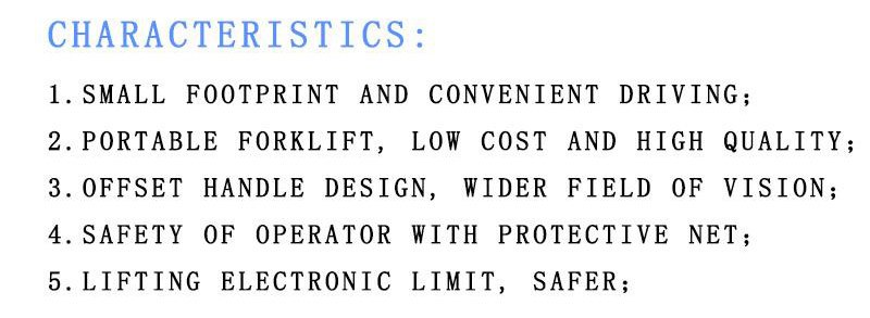 full electric stacker 5