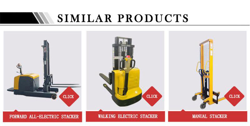 counterbalance pallet stacker