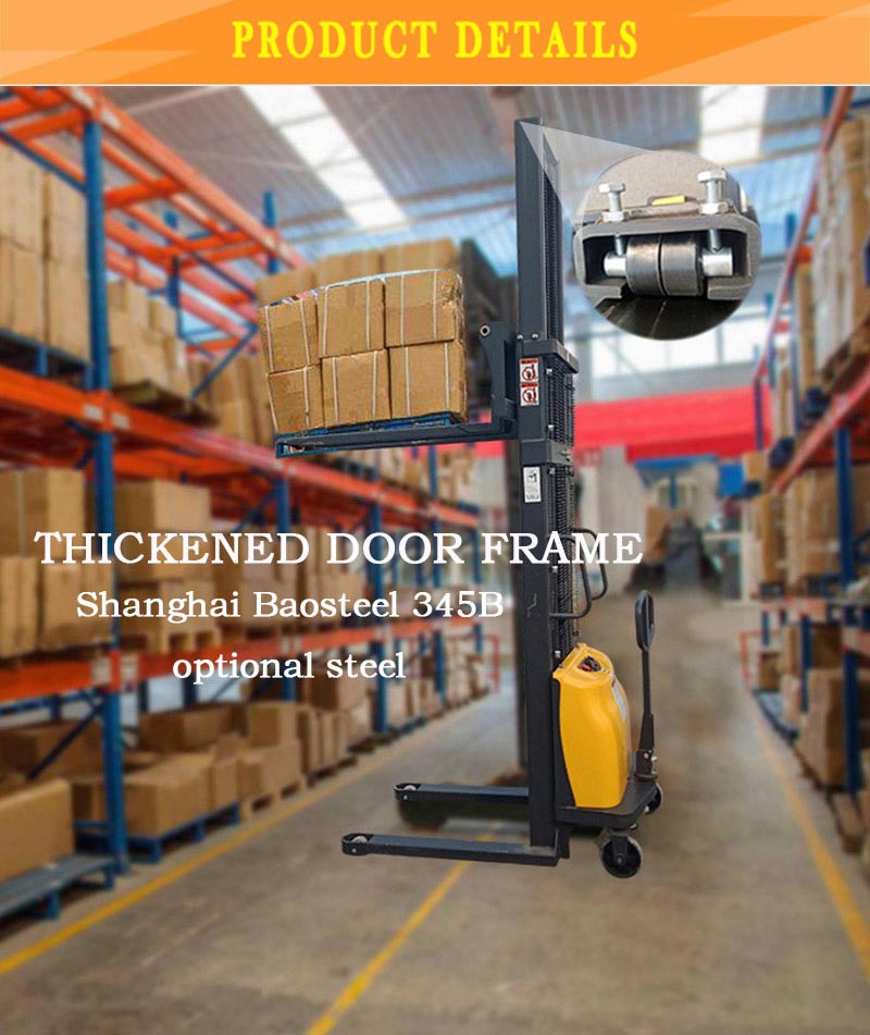 warehouse stacker forklift 4