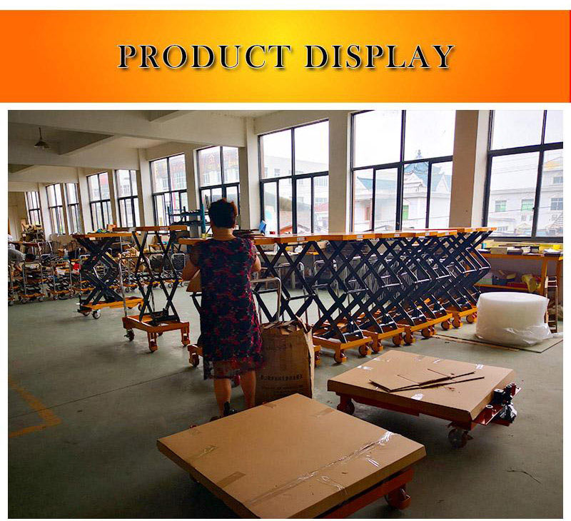 electric scissor lift table