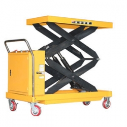 220V small electric scissor lift table high horsepower motor maintain free