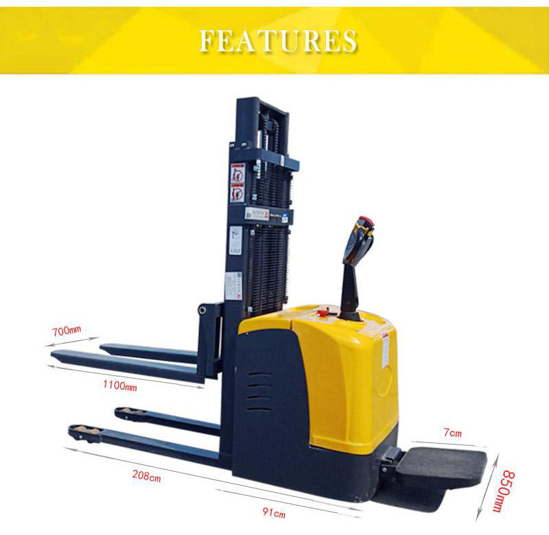 ride on pallet stacker 3