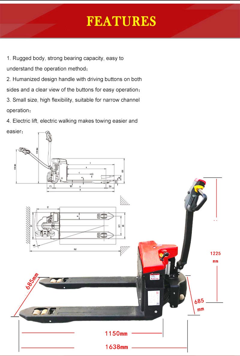electric walkie pallet jack 3