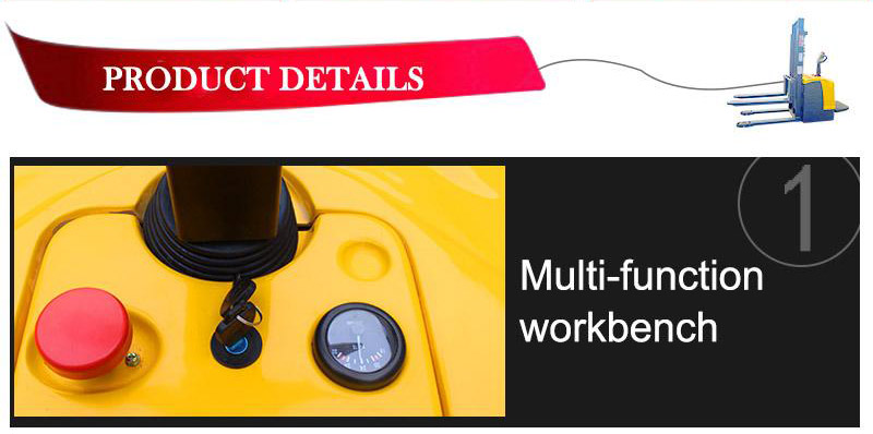 Electric stacker truck 16