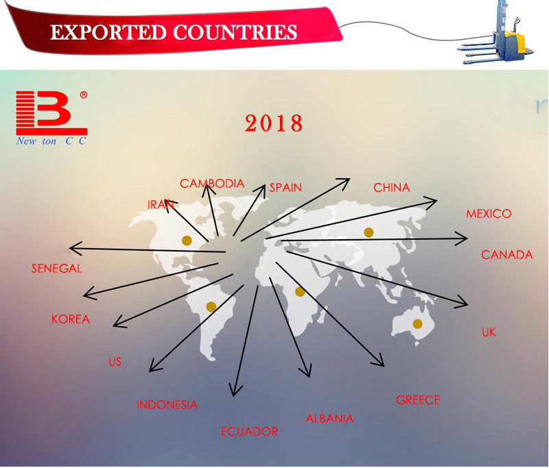 Electric stacker truck 7