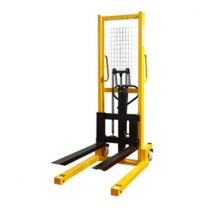 Standard upgrade 1.6M portable manual hydraulic stacker light lift stacker