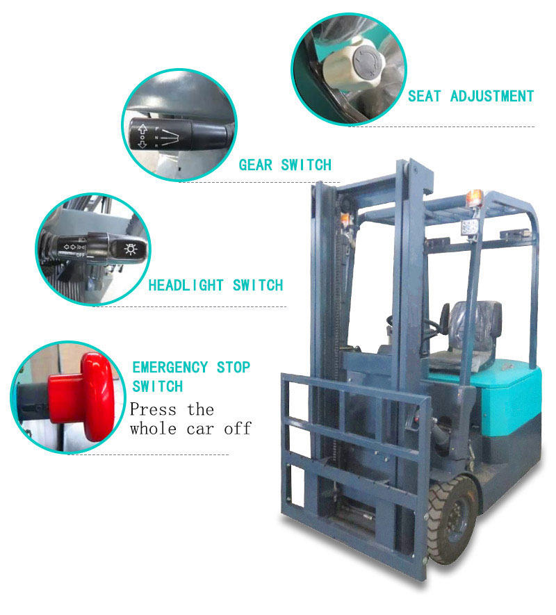 3 wheel forklift 6