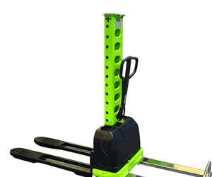 1.3M self-loading pallet stacker?portable semi power stacker