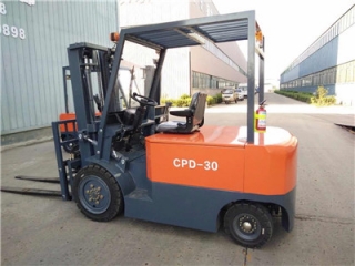 Instructions for use of electric forklift truck