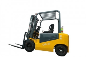 How to prevent the electric forklift truck from turning over?