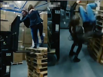 small electric forklift