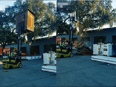 small electric forklift