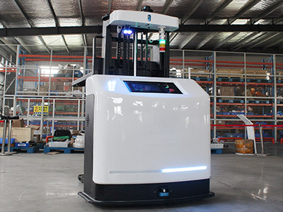 self loading pallet stacker